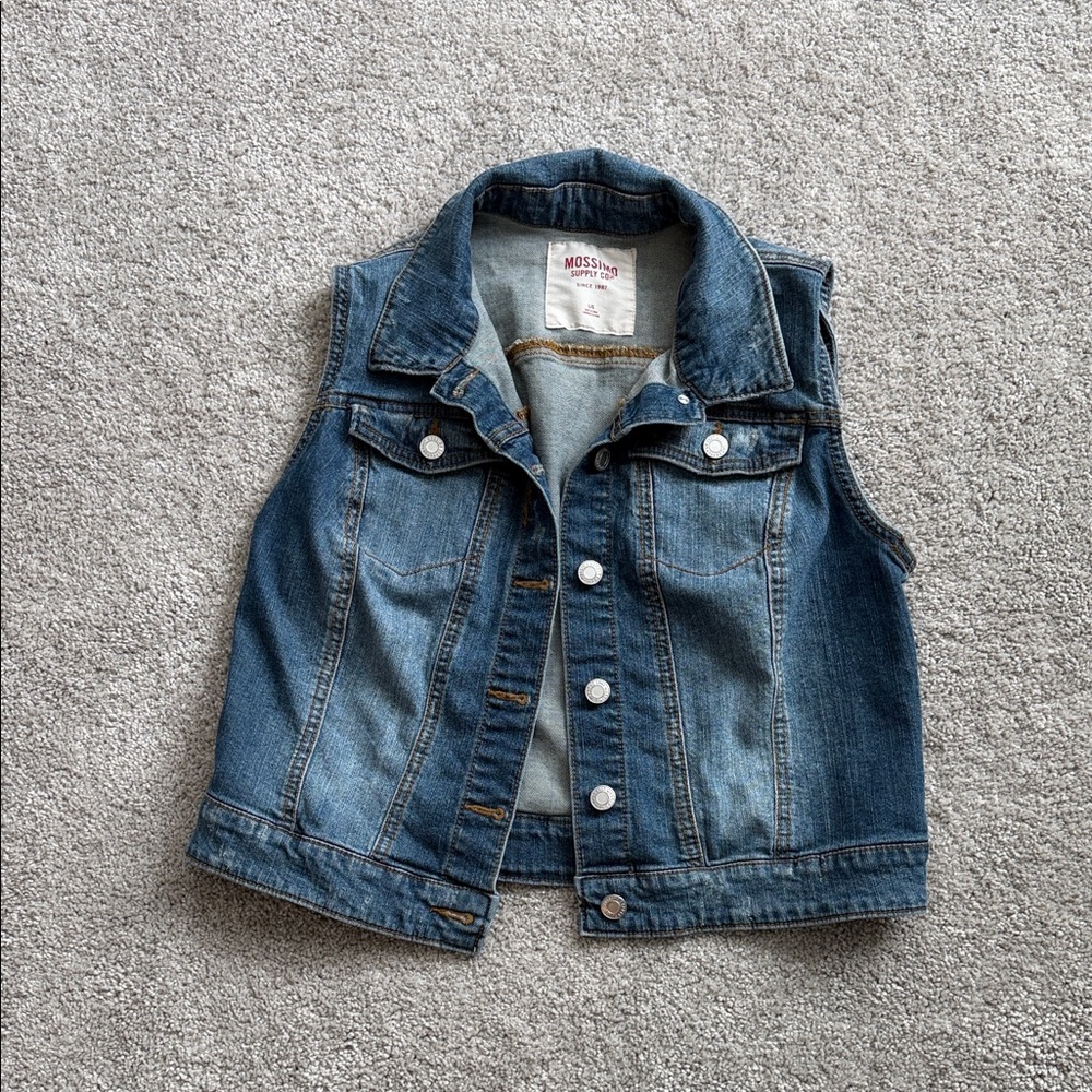Mossimo Supply Co. Classic Blue Vest